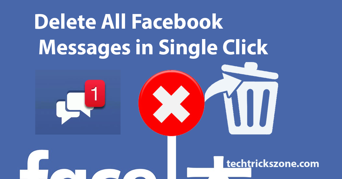 How To Delete Facebook Messages In One Click