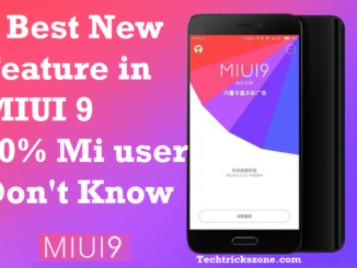 MIUI 9 new feature added
