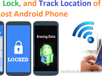 track and erase lost phone