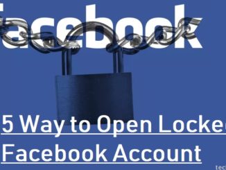 Facebook account temporarily locked