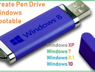create bootable windows 10 USB