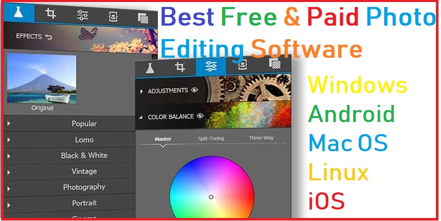 best photo editing software for mac one time payment