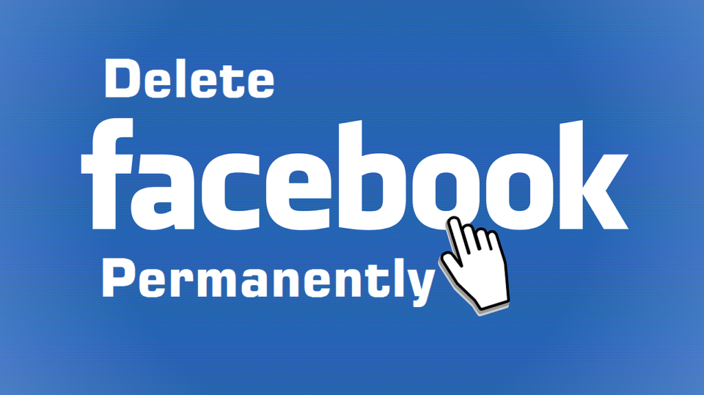 how to delete facebook account