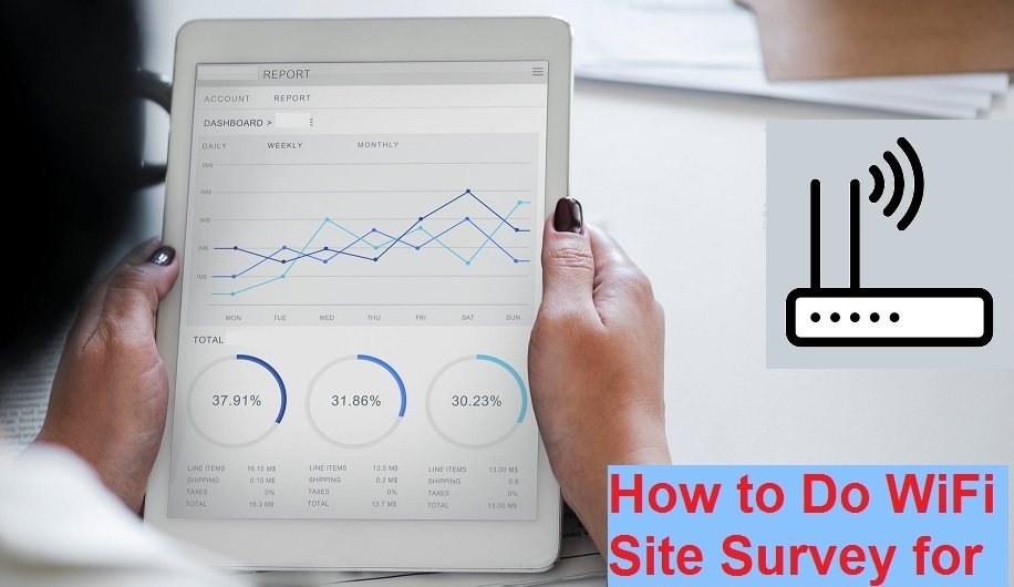 how to perform wifi site survey