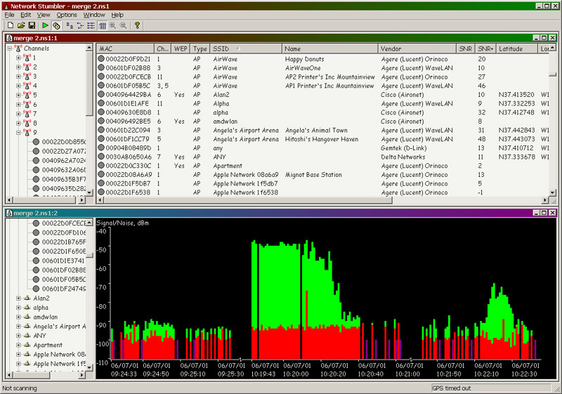 2: Network Stumbler.