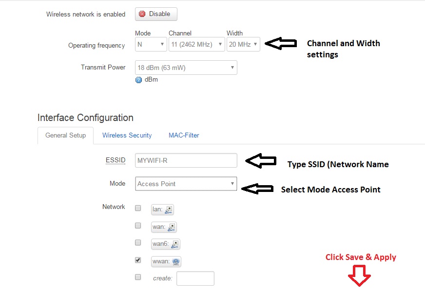 openwrt virtual access point