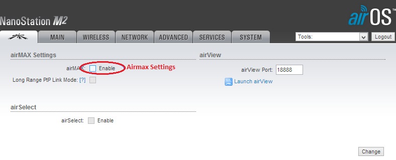 How to Enable Airmax in UBNT