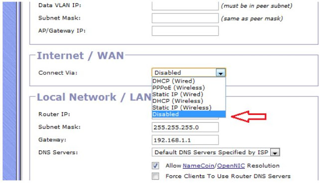 speedify router ip address