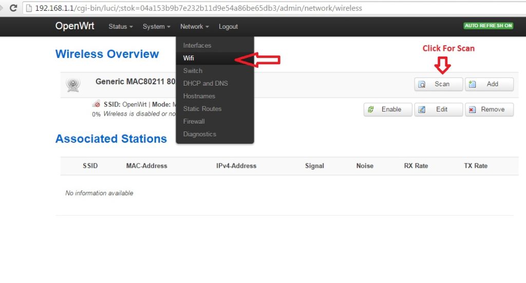 openwrt pptp client routing