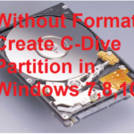 how to partition a hard drive windows 7