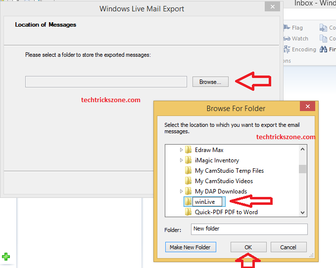 windows live mail backup contacts 2011