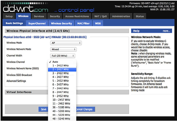 DD-Wrt Firmware for OEM Router