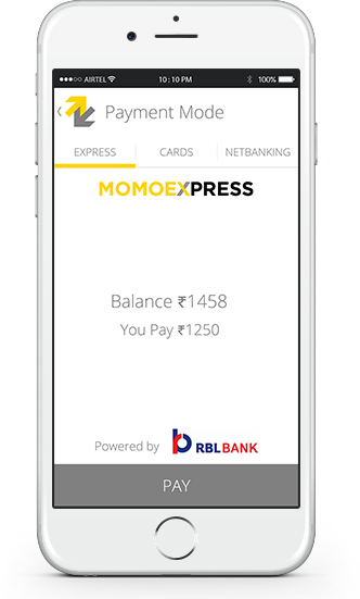 momoe mobile wallet in india