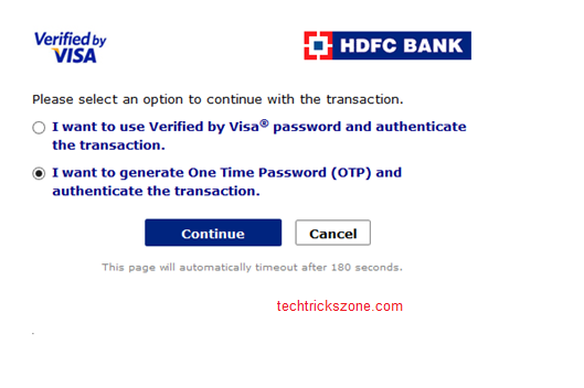 Bank Final Authentication For OTP