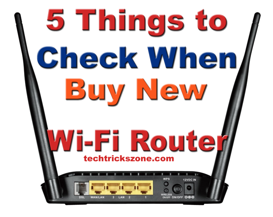 Things to Consider When Buying a Wifi Router