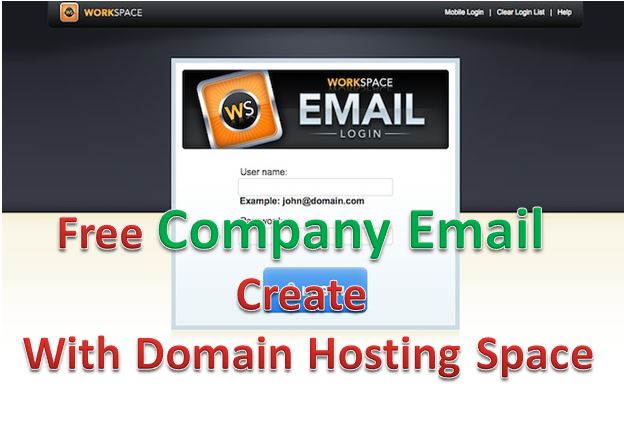 create Email id from Domain Hosting Space in Godaddy