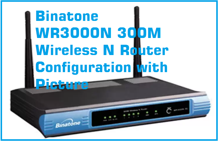 Binatone WR3000N 300M Wireless N Router Configuration