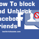 facebook friend block without unfriend them