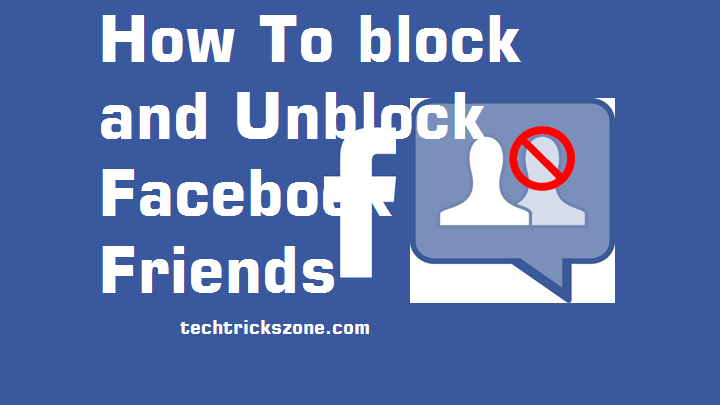 facebook friend block without unfriend them