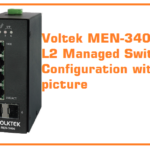 Voltek MEN-3406B L2 Switch configuration