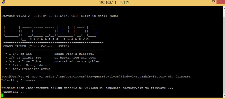 openwrt super channel firmware for I-ball router