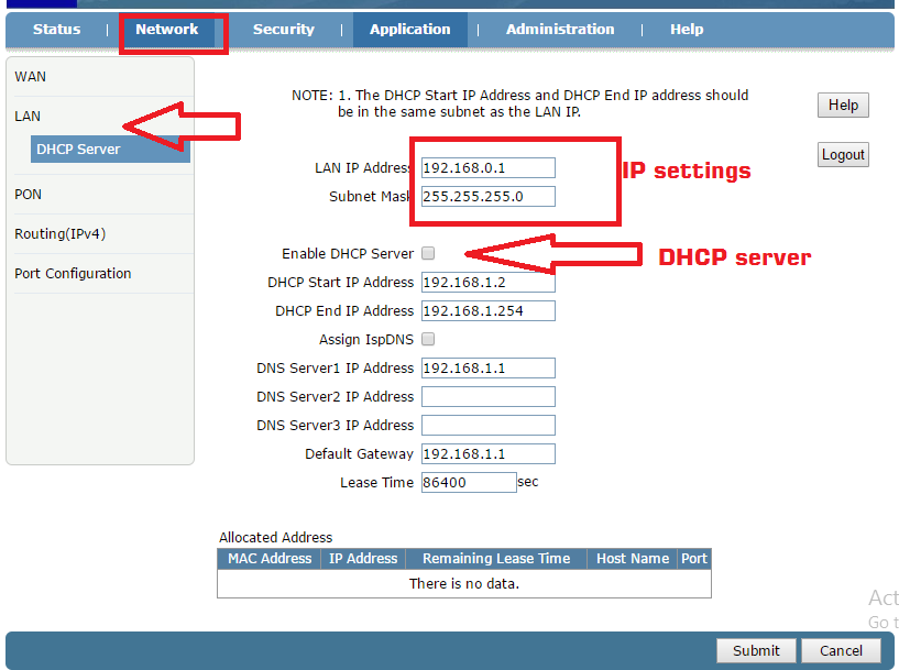 1port Gepon Ont Onu Configuration Step To Step With Picture