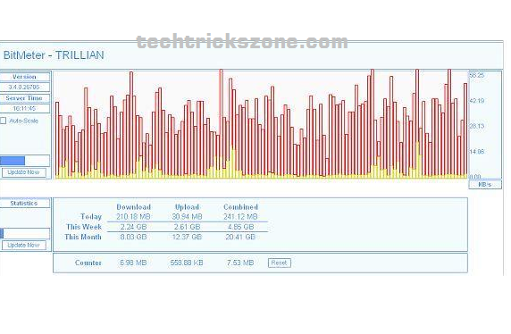 internet usage monitor windows 10