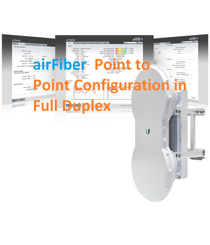 UBNT airFiber AF5 Point to Point Configuration Manual [with Picture]