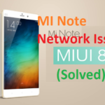 RedMi Note 3 Not Showing network