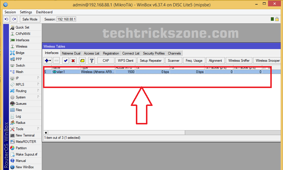 Mikrotik Wireless Configuration for Point to Point