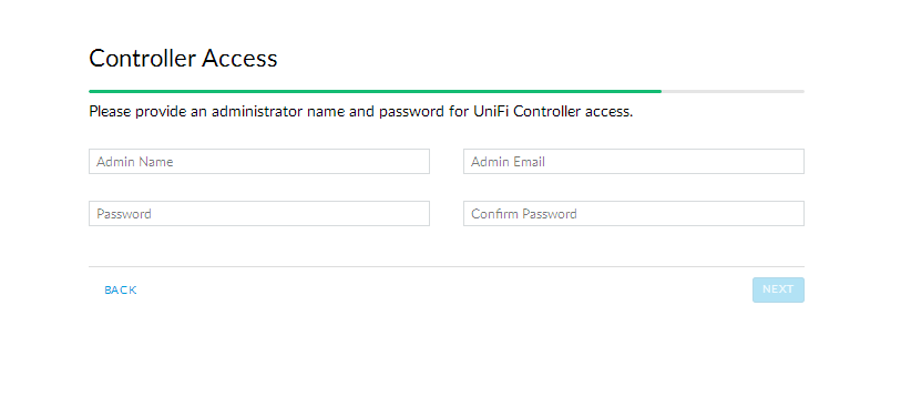 how to reset unifi controller password