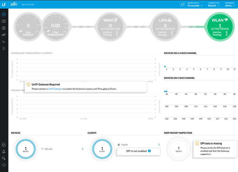 unifi controller setup no devices found