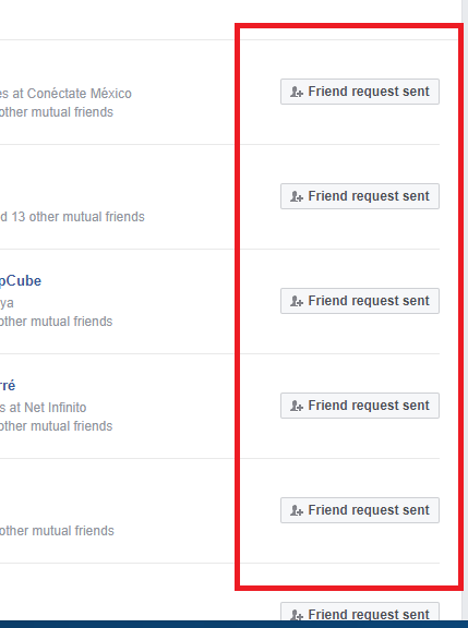 facebook friend request email but not facebook