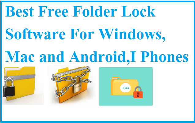 Best free Folder Lock software