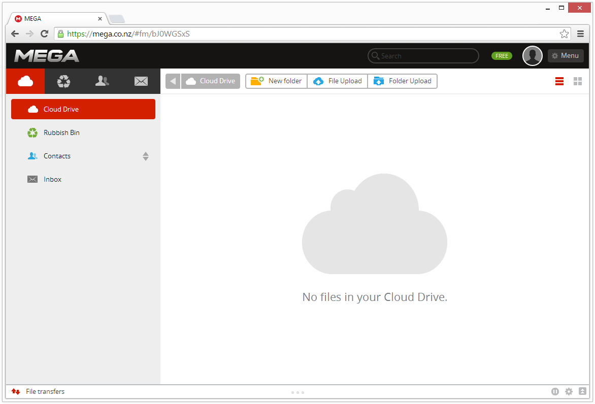 free cloud storage like dropbox