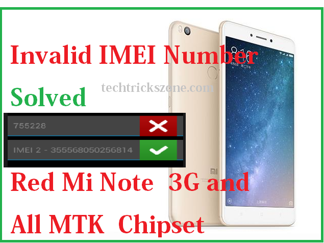 Invalid IMEI number