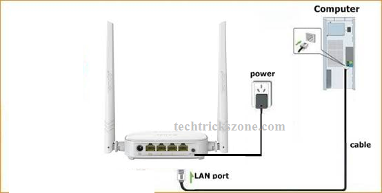 how to connect jiofi to tenda router