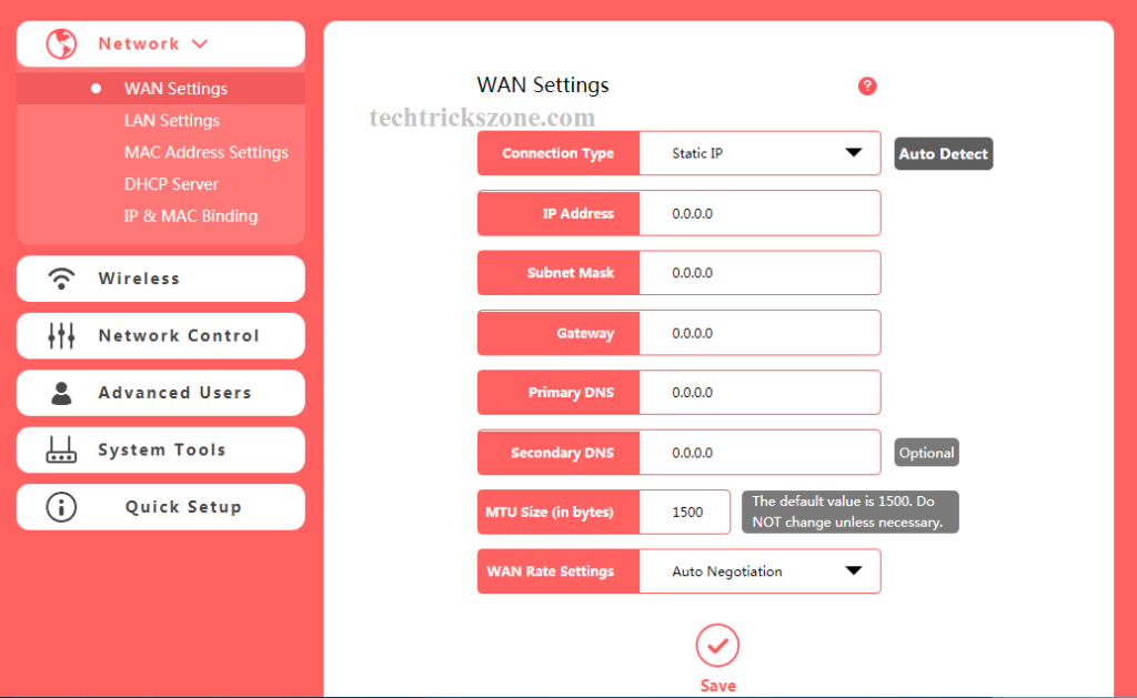 Mercusys MW325R Wireless Router Configuration for PPPoE and Static