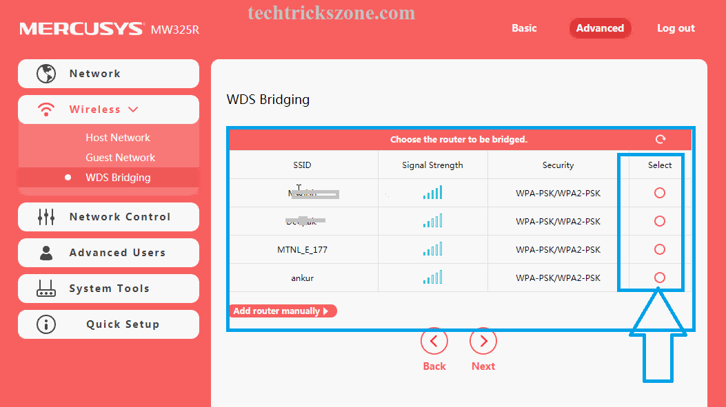 mercusys MW155R repeater mode