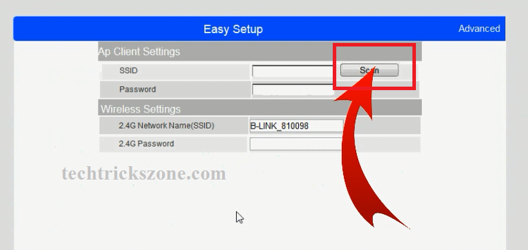 lb link repeater setup default password