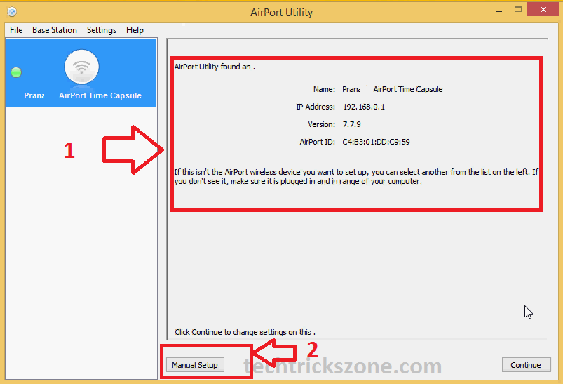 apple router configuration