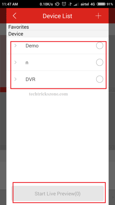 Cp Plus Multiple dvr access from single mobiel