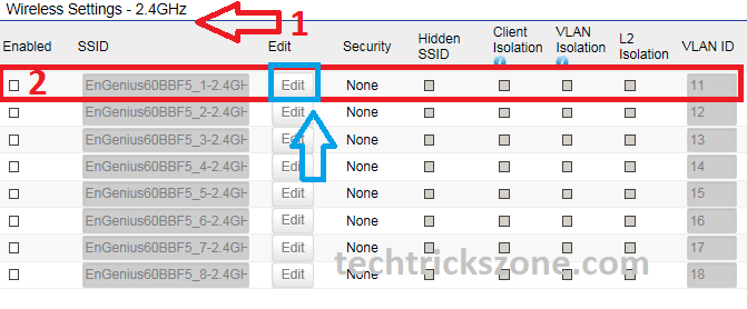 engenius multiple ssid configuration