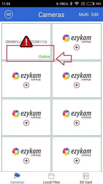 CP Plus ezykam supported memory size