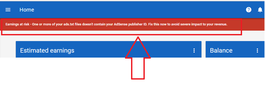 publisher id missing from ads txt files