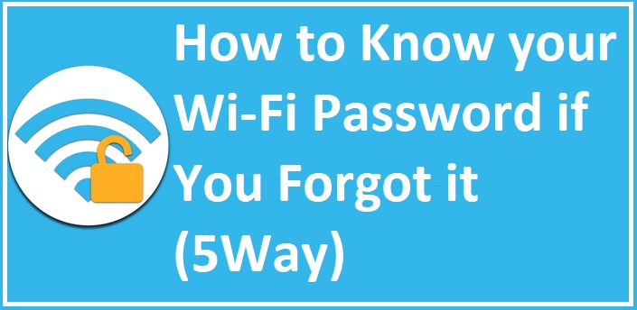 How To Find WiFi Password When Forgot