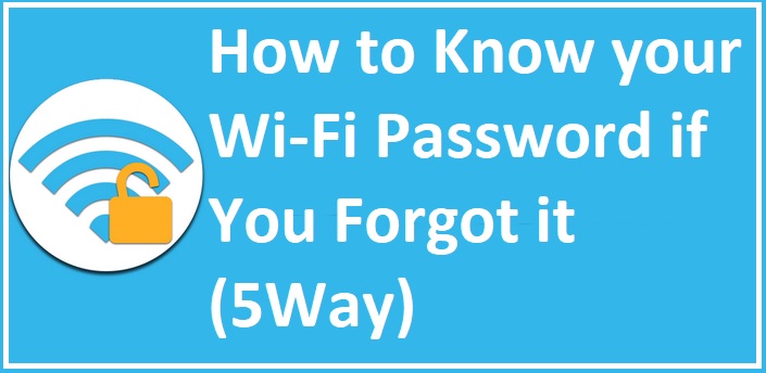 how can i find my wifi password