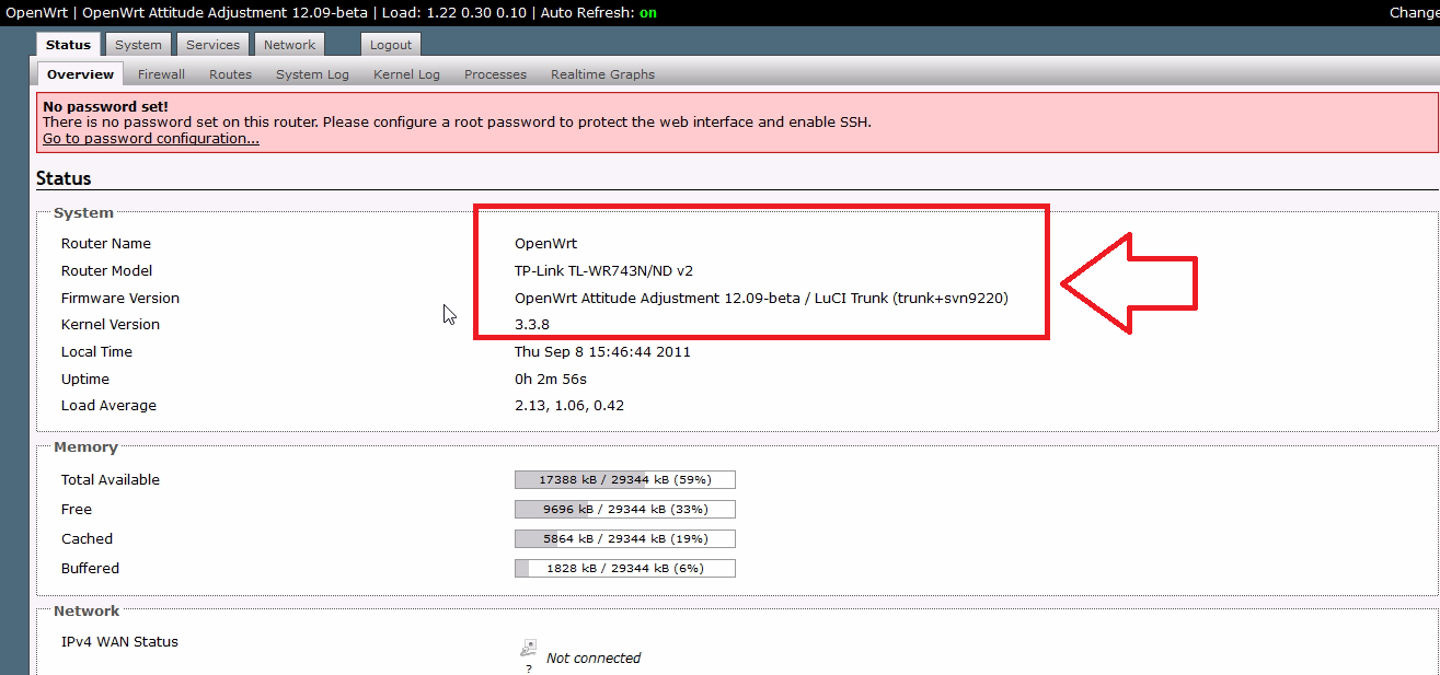 how to upgrade openwrt