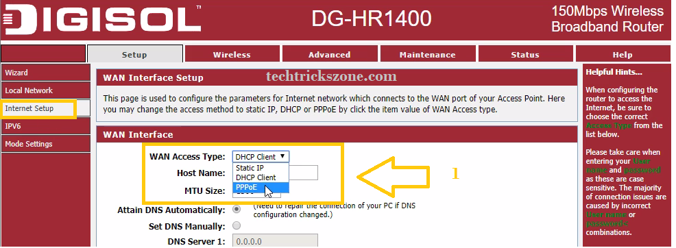 digisol dg-hr3400 setup