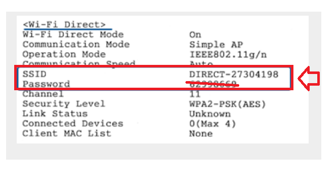 Epson L405 Wifi Password